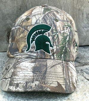 Michigan State University MSU Spartans Realtree Camo Hat Cap OSFA